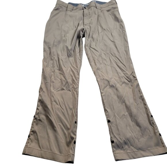 Wrangler Pants Mens 38x30 Beige Outdoors Series Straight Convertible - Picture 1 of 6